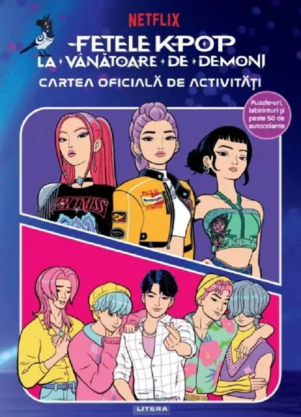 Fetele K-Pop la vanatoare de demoni. Cartea oficiala de activitati