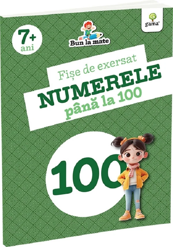 Fise de exersat. Numerele pana la 100. Bun la mate 7 ani+