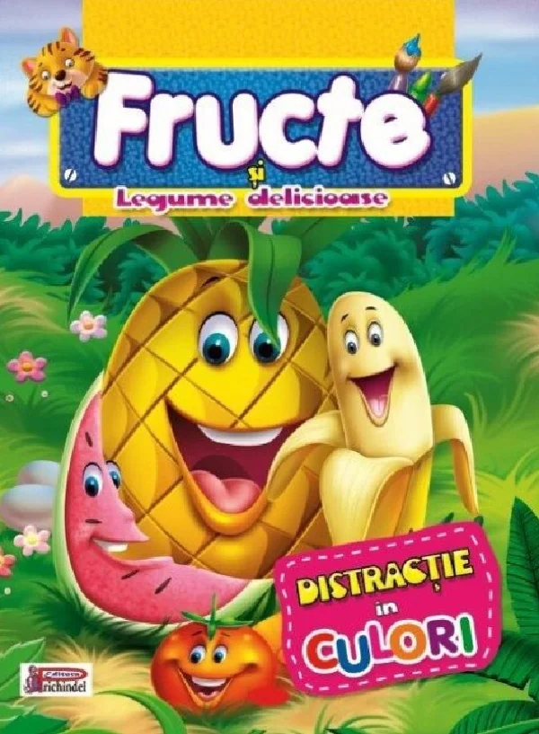 Fructe si legume delicioase. Distractie in culori