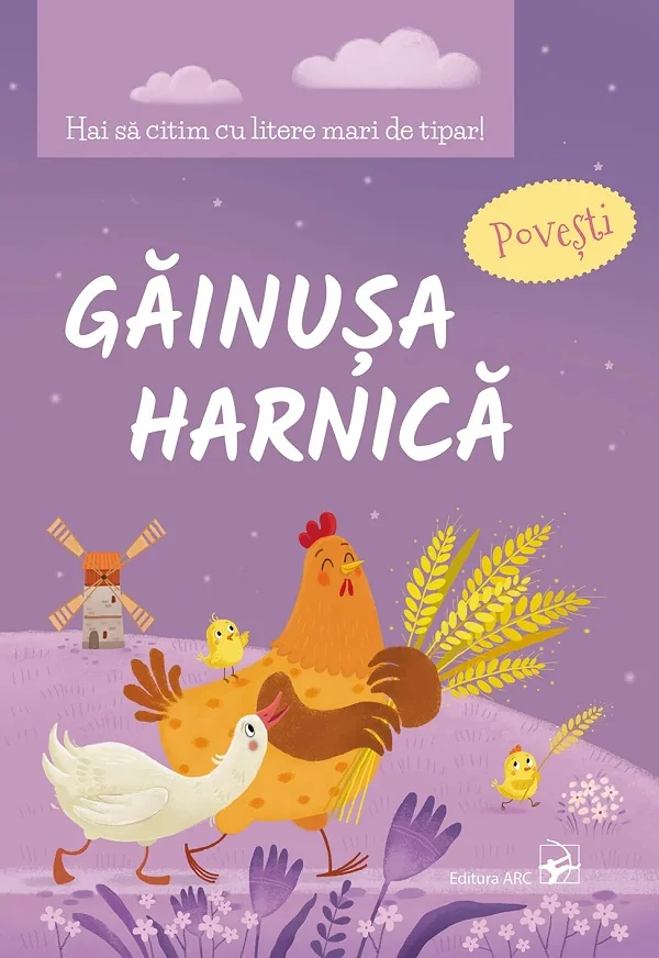 Gainusa harnica. Povesti. Hai sa citim cu litere mari de tipar!