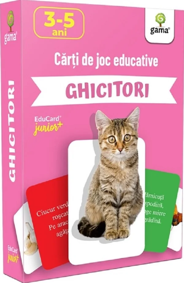 Ghicitori - Carti de joc educative