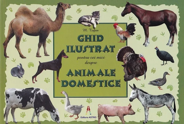 Ghid ilustrat pentru cei mici despre animale domestice