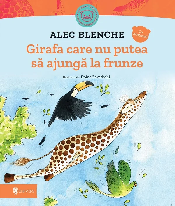 Girafa care nu putea sa ajunga la frunze