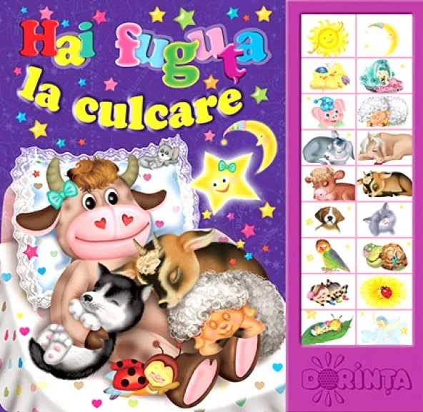 Hai fuguta la culcare (carte cu sunete)