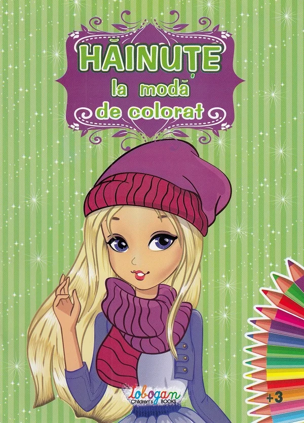 Hainute la moda de colorat