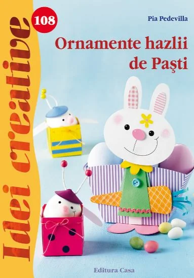 Idei creative 108: Ornamente hazlii de Pasti