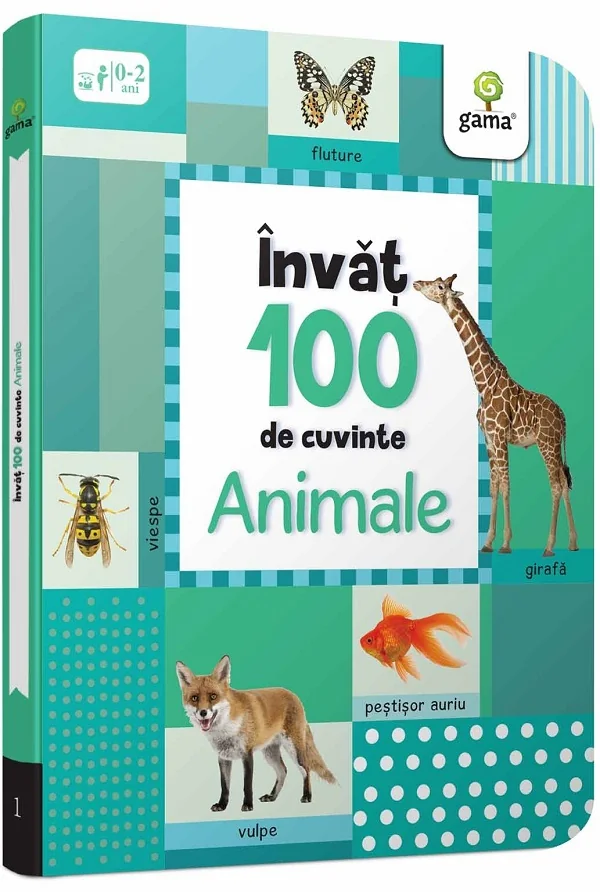 Invat 100 de cuvinte. Animale
