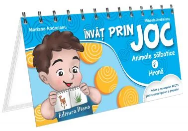 Invat prin joc: Animale salbatice si hrana