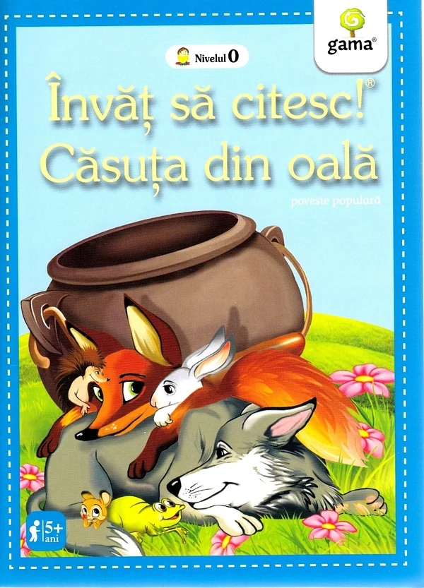 Invat sa citesc! Casuta din oala 5 ani+