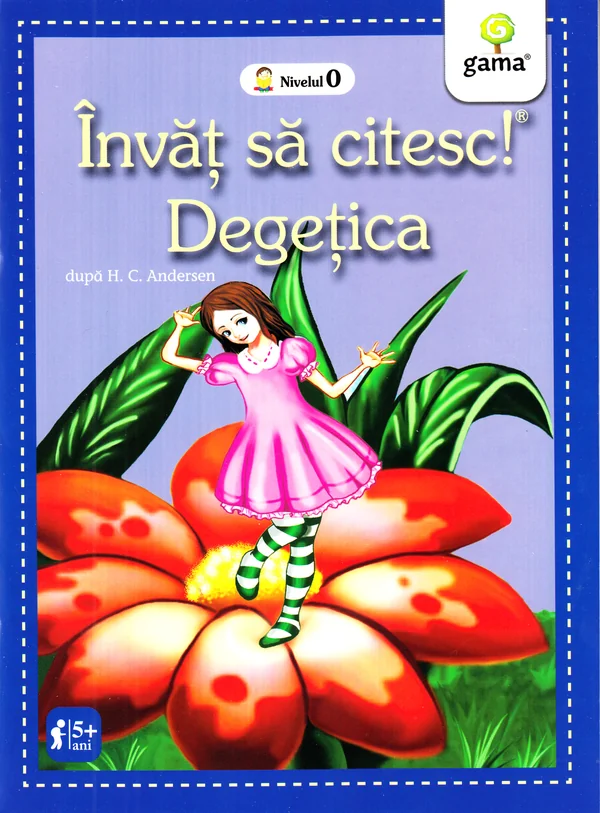 Invat sa citesc! Degetica 5 ani+