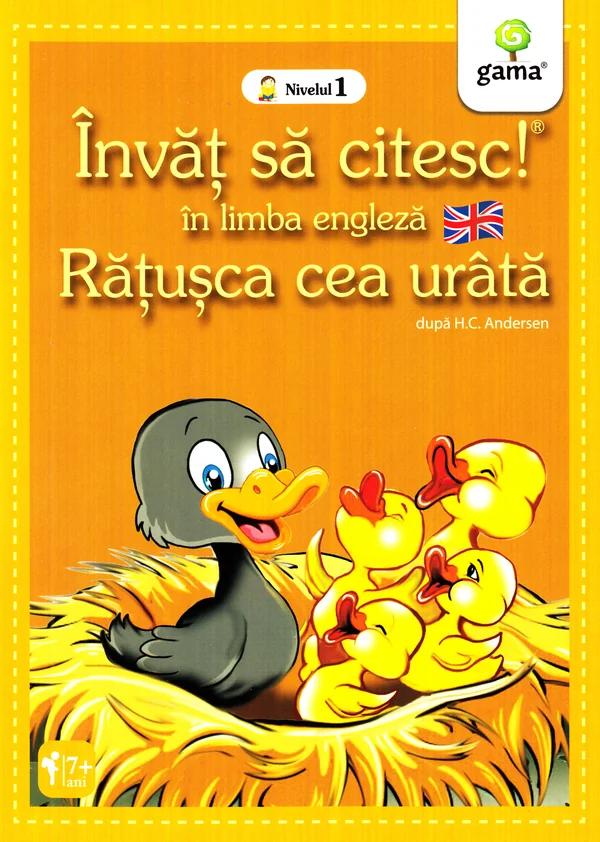 Invat sa citesc in limba engleza - Ratusca cea urata - Nivelul 1