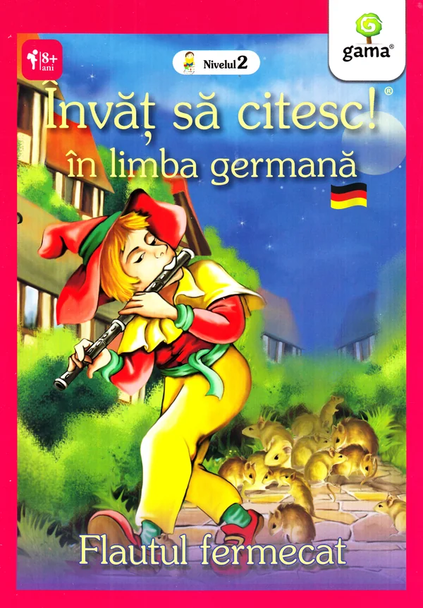 Invat sa citesc! in limba germana - Flautul fermecat