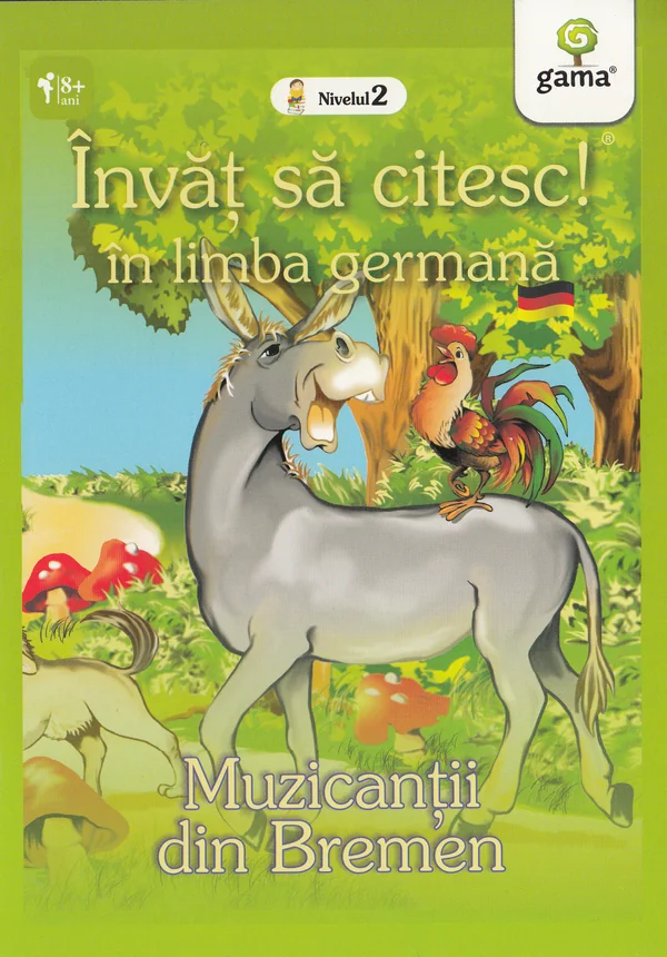 Invat sa citesc! in limba germana - Muzicantii din Bremen