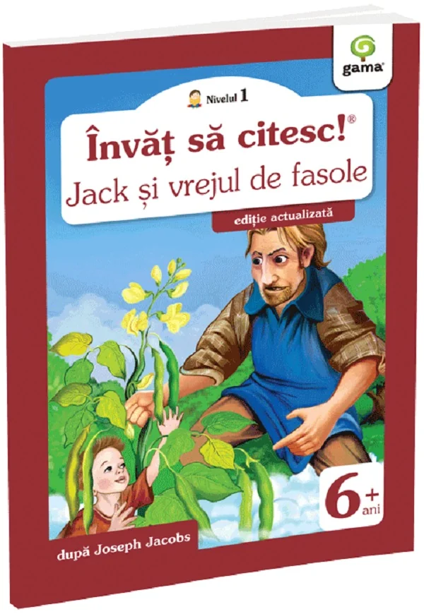 Invat sa citesc! Nivelul 1 Jack si vrejul de fasole