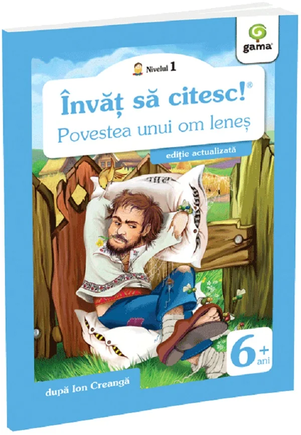 Invat sa citesc! Nivelul 1 Povestea unui om lenes