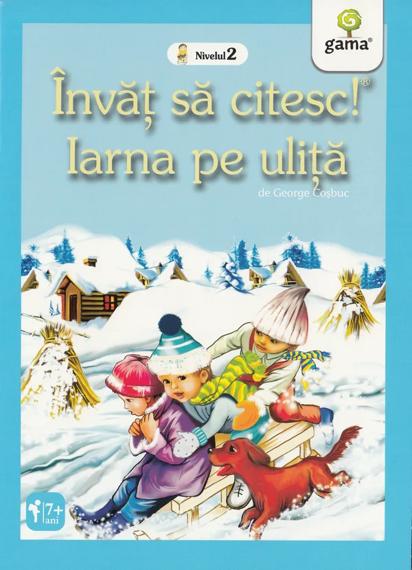 Invat sa citesc! Nivelul 2 - Iarna pe ulita