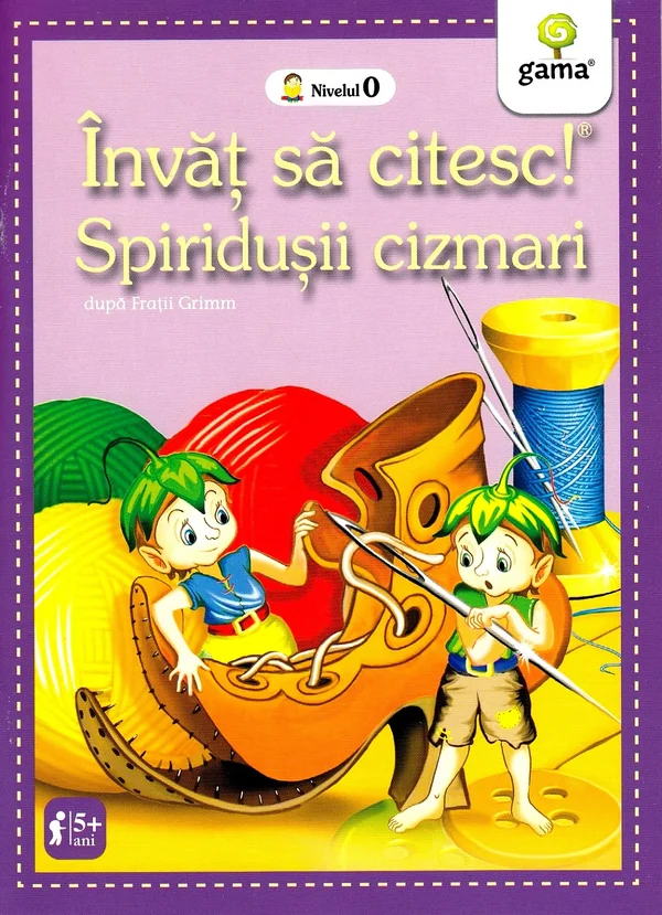 Invat sa citesc! Spiridusii cizmari 5 ani+