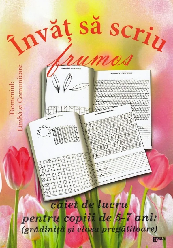 Invat sa scriu frumos 5-7 ani