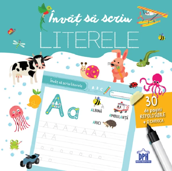 Invat sa scriu literele