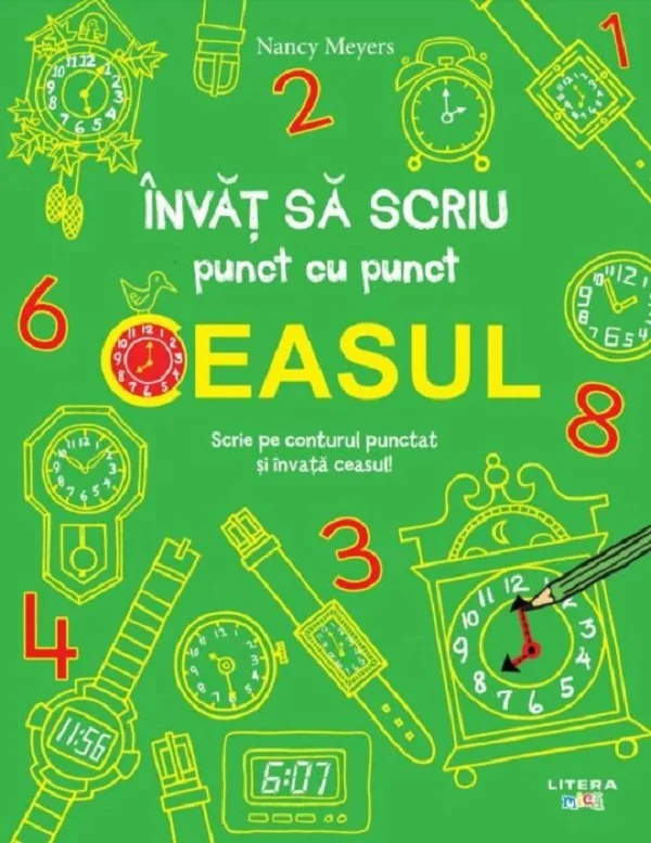 Invat sa scriu punct cu punct. Ceasul