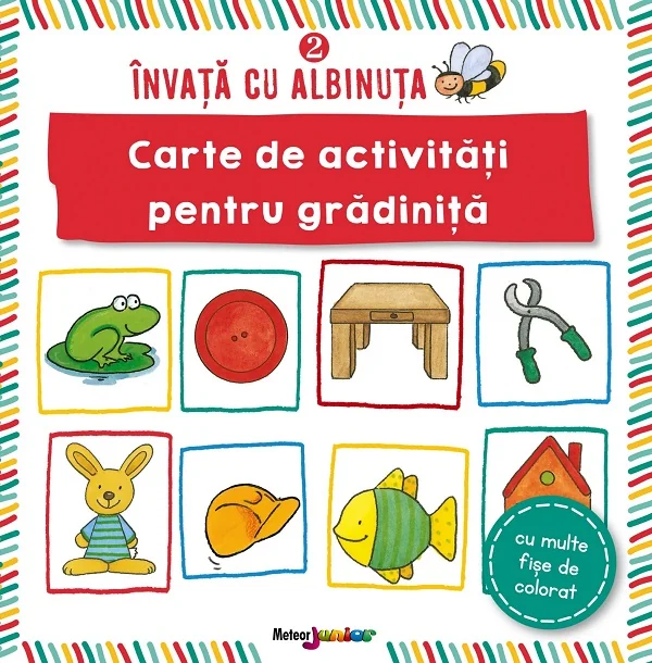 Invata cu albinuta Vol.2: Carte de activitati pentru gradinita