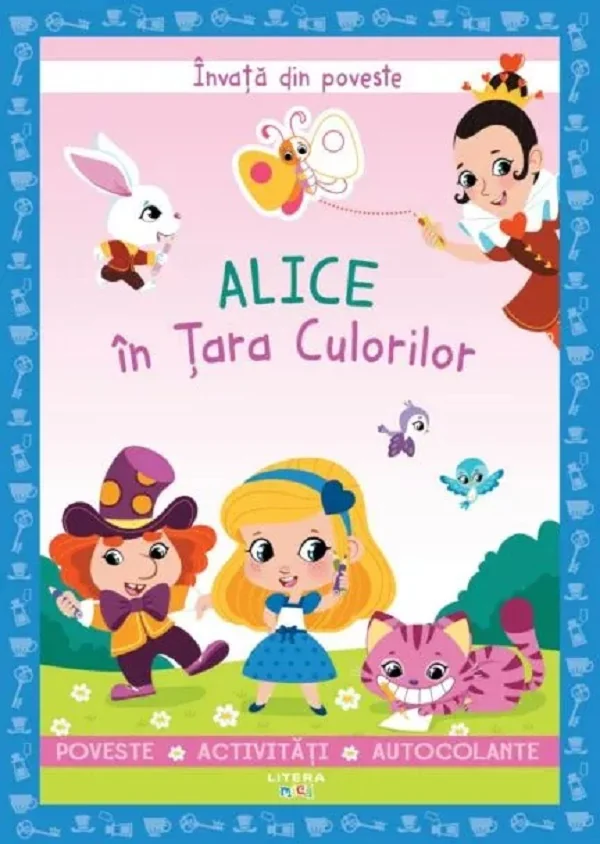 Invata din poveste. Alice in Tara Culorilor