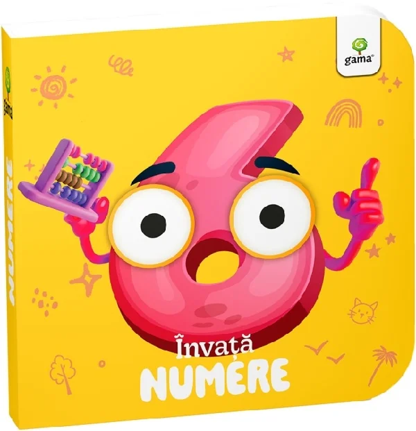 Invata numere. Carti cu ochisori
