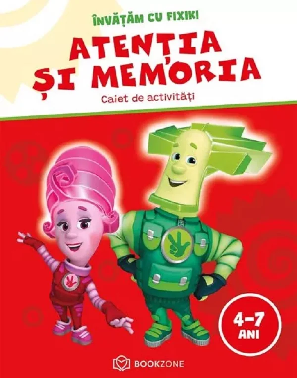 Invatam cu Fixiki: Atentia si memoria 4-7 ani