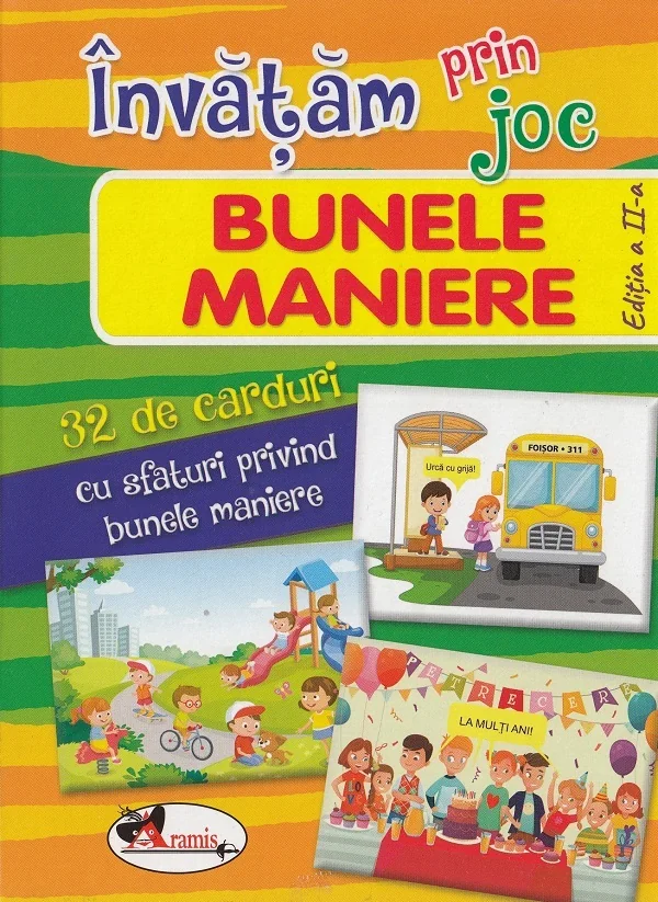 Invatam prin joc: Bunele maniere - 32 de carduri