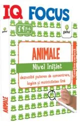 IQ Focus - Animale. Nivel Initiat 5-6 ani