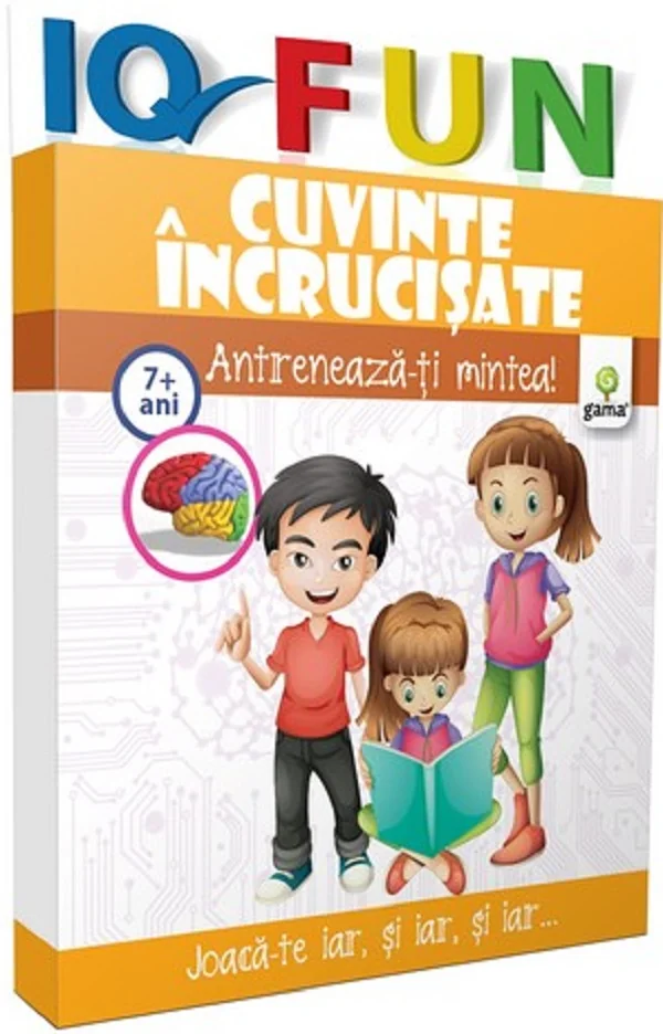 IQ Fun - Cuvinte incrucisate - Antreneaza-ti mintea! 7 ani+