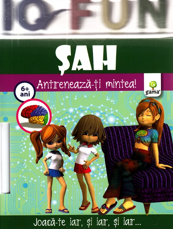 Iq Fun - Sah - Antreneaza-Ti Mintea! 6+ Ani