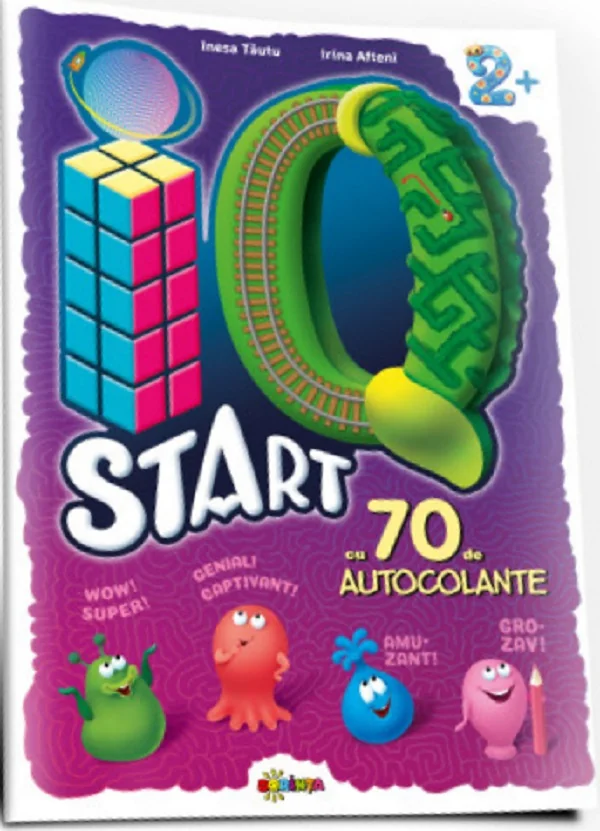 IQ Start 2ani+ cu 70 autocolante