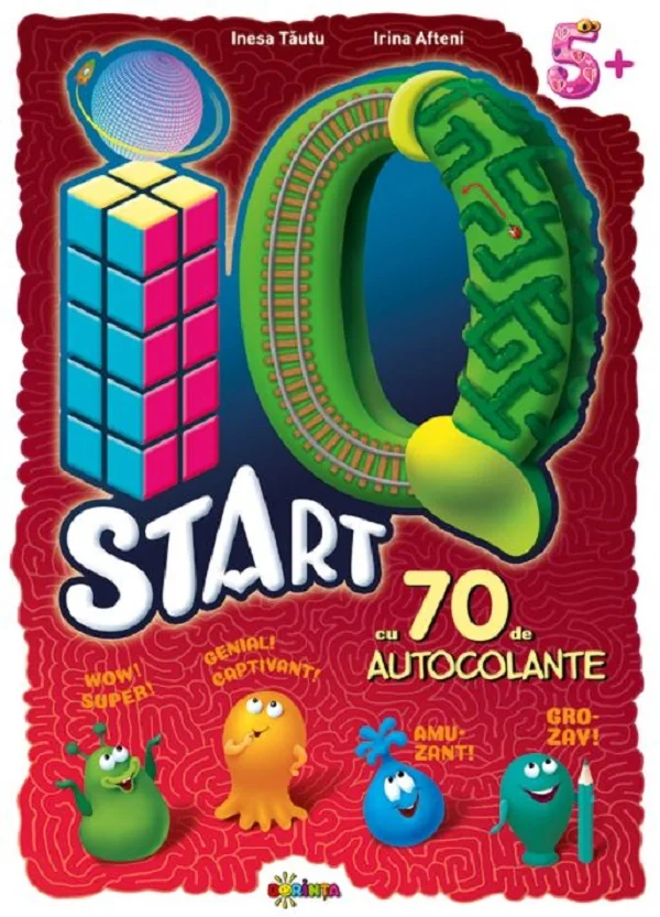 IQ start cu 70 autocolante +5 ani