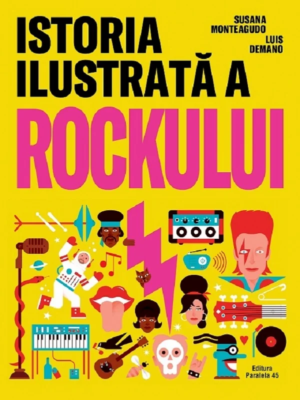 Istoria ilustrata a rockului - Susana Monteagudo, Luis Demano