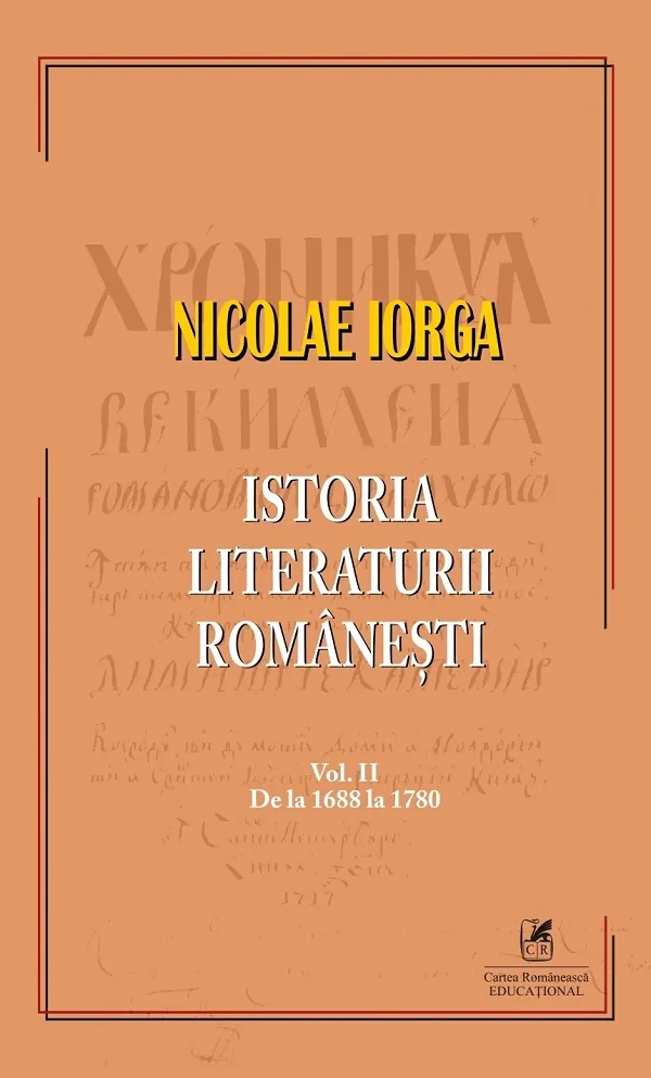 Istoria literaturii romanesti Vol.2