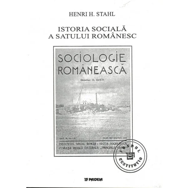 Istoria Sociala A Satului Romanesc