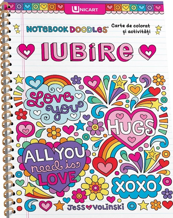 Iubire. Carte de colorat si activitati