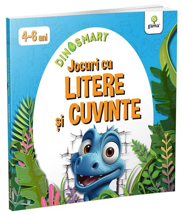 Jocuri cu litere si cuvinte. Dinosmart