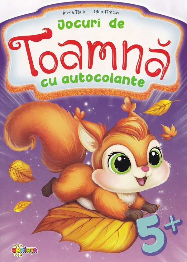 Jocuri de toamna cu autocolante 5 ani