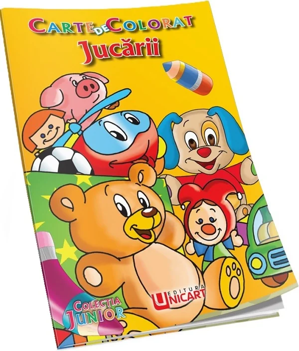 Jucarii. Carte colorat