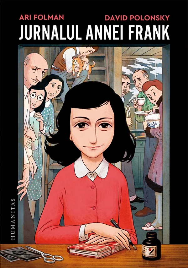 Jurnalul Annei Frank. Adaptare grafica - Ari Folman, David Polonsky