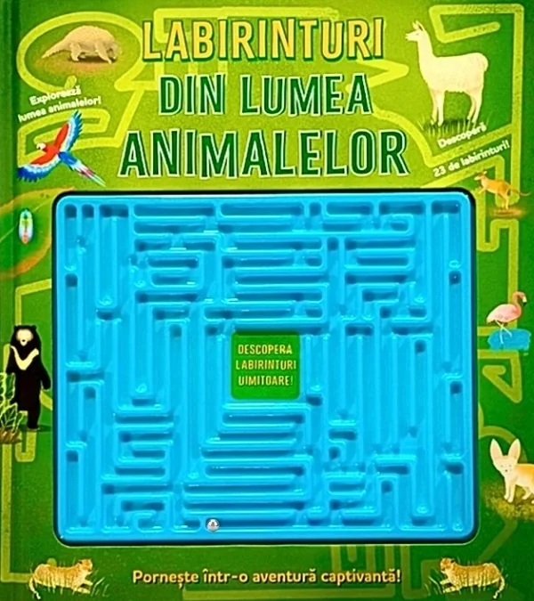 Labirinturi din lumea animalelor. Porneste intr-o aventura captivanta!