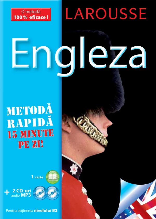 Larousse Engleza - Metoda rapida. Carte + 2 CD
