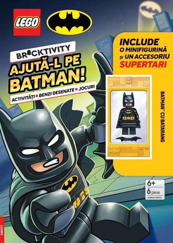 Lego Bricktivity + Minifigurina LEGO: Ajuta-l pe Batman!
