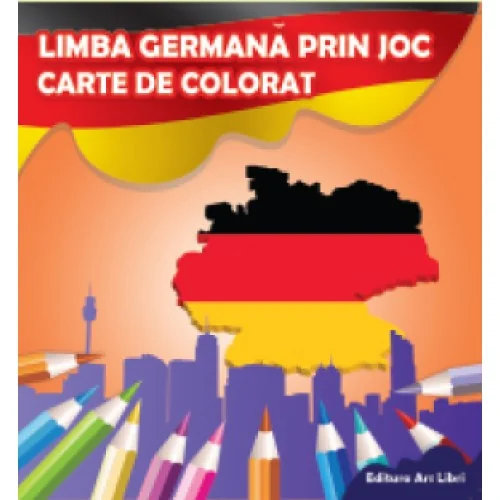 Limba germana prin joc - Carte de colorat