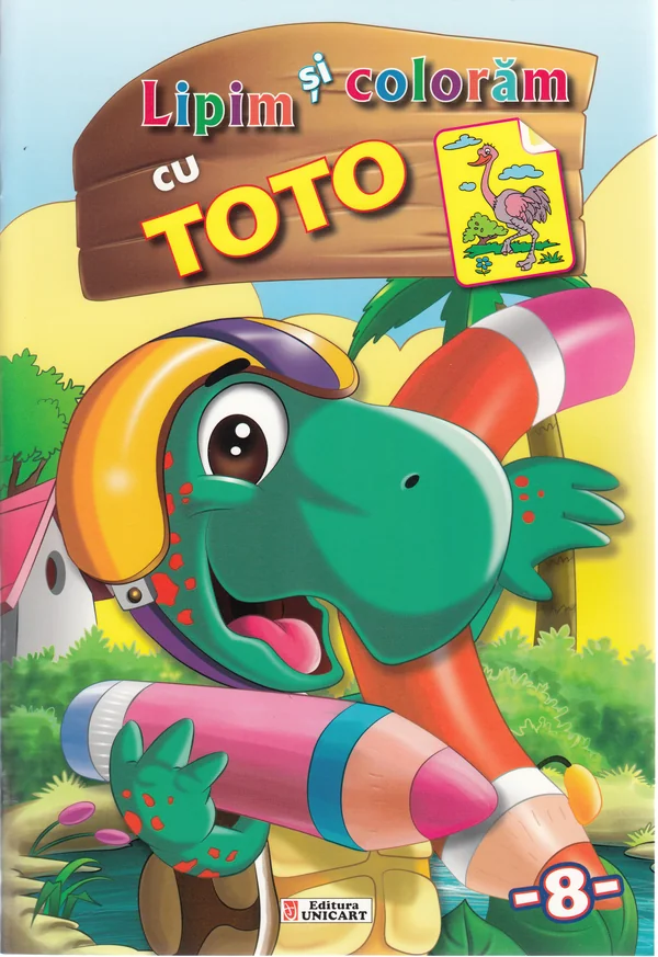 Lipim si coloram cu Toto