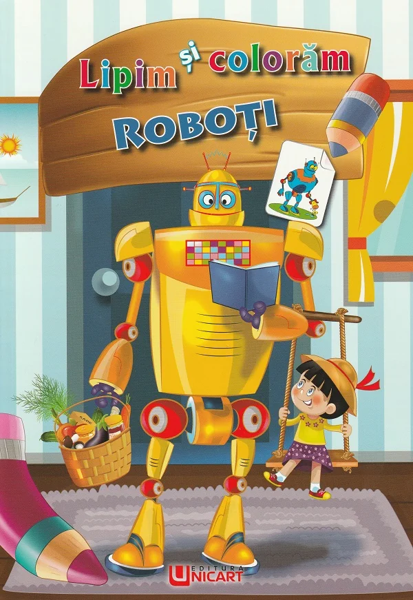 Lipim si coloram: Roboti