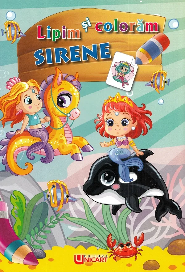 Lipim si coloram. Sirene