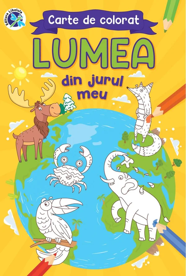 Lumea din jurul meu. Carte de colorat